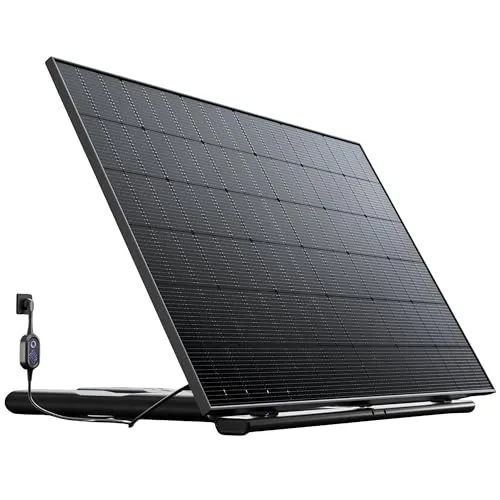 Station Solaire 435W – Kit Plug & Play – Micro-onduleur Solenso, Pied